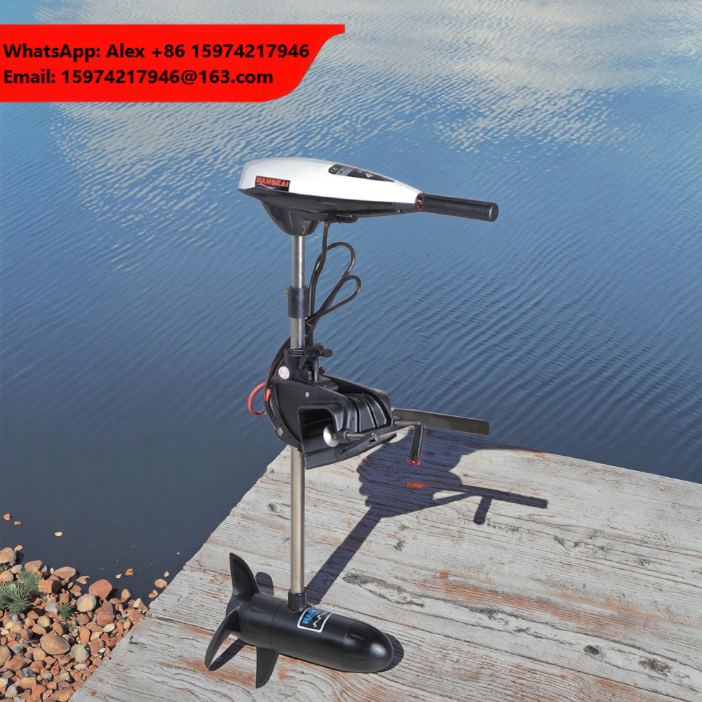 Fishing Boat Trolling Motor - Yüksek Güçlü 12V 65LB İtme Gücüne