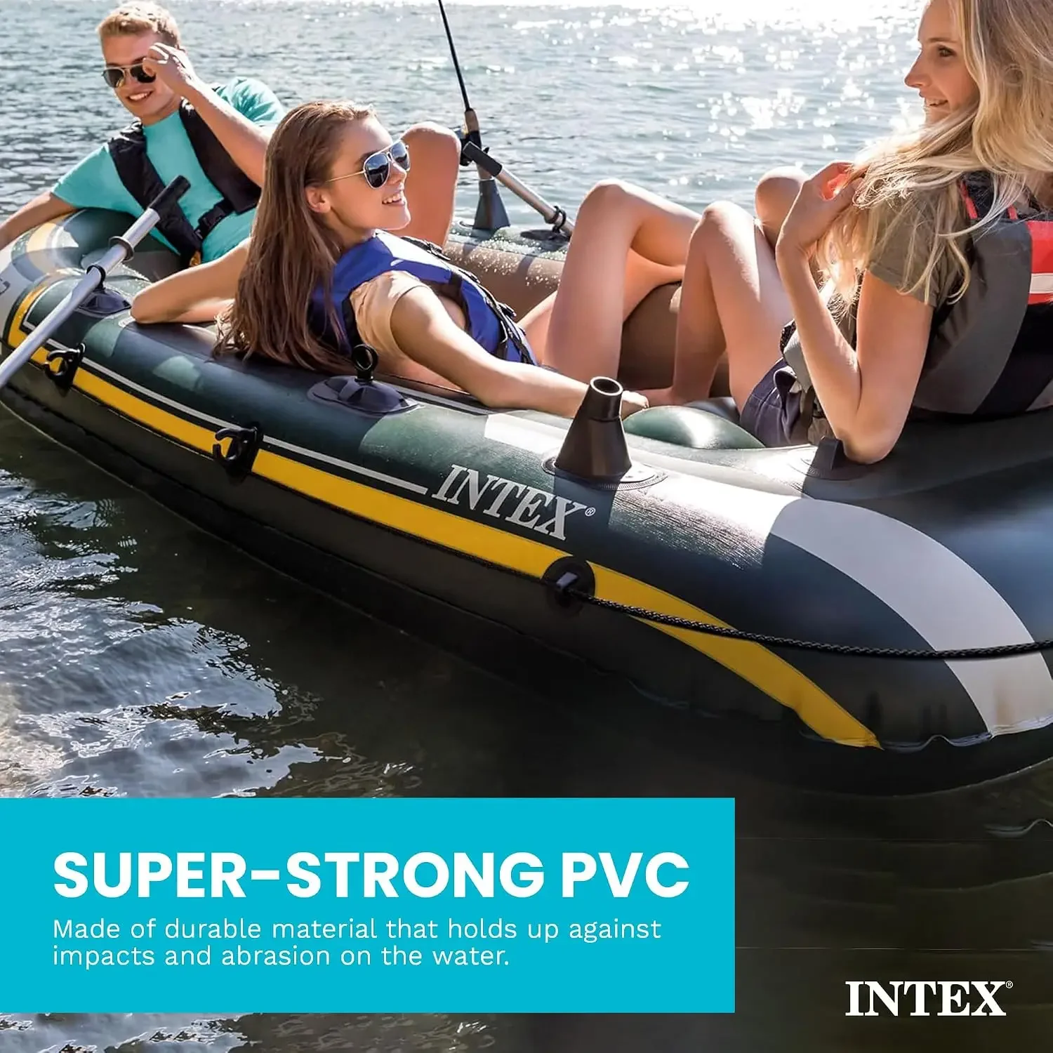 INTEX 66332EP Seahawk 2 Şişiri - Fishing Boat Aluminum incelemesi ve fiyatı