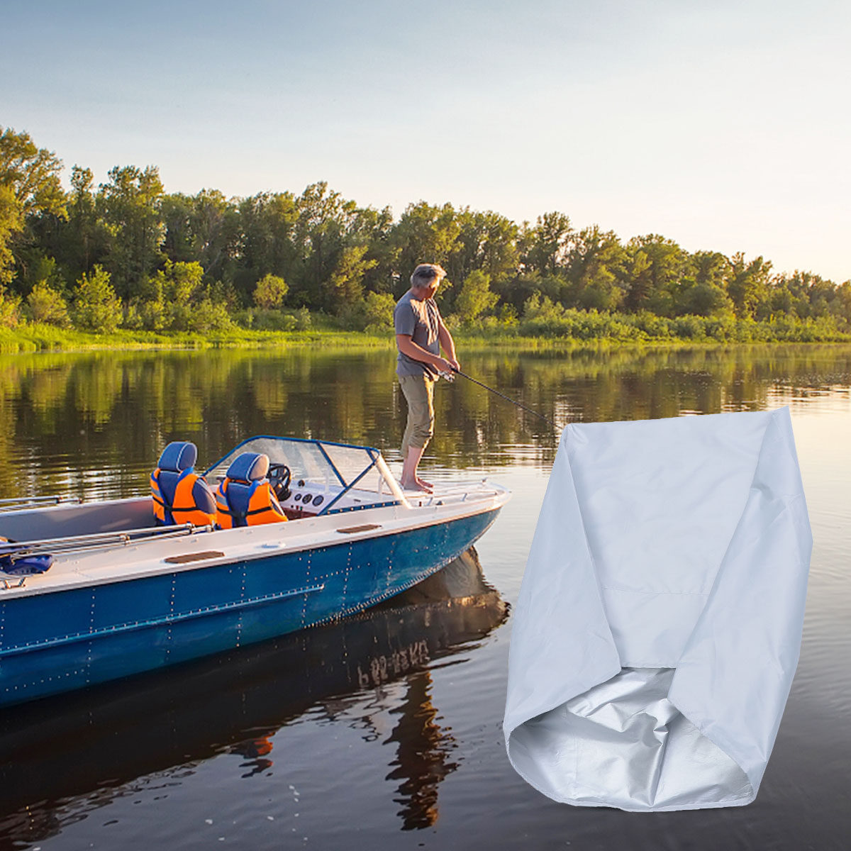 210D Oxford Kumaşından Yapılmı - Fishing Boat Cover incelemesi ve fiyatı